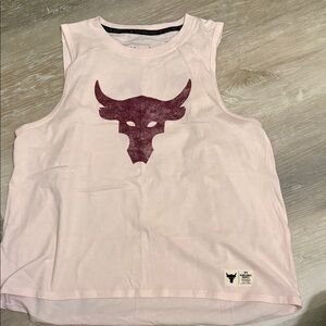 Under Armour Light Pink Sleeveless Top
